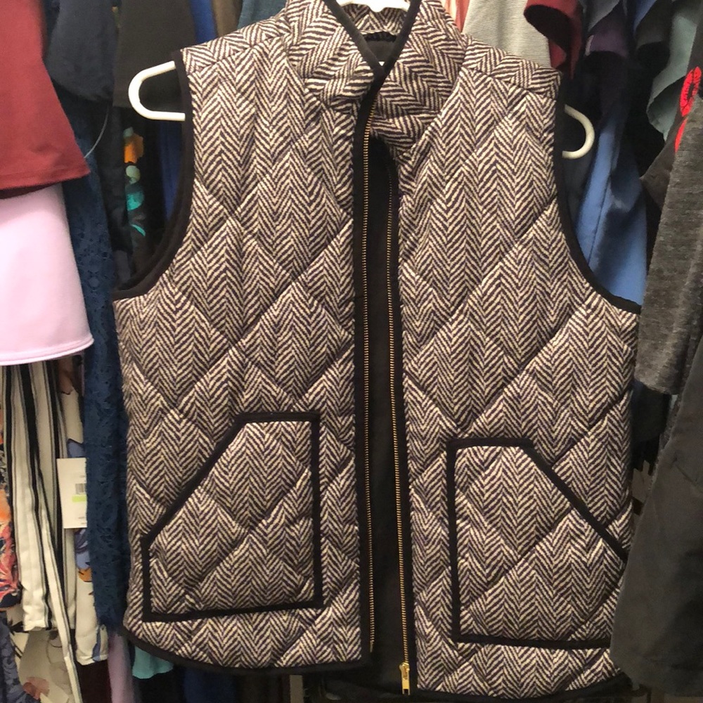 J Crew Puffer Vest
